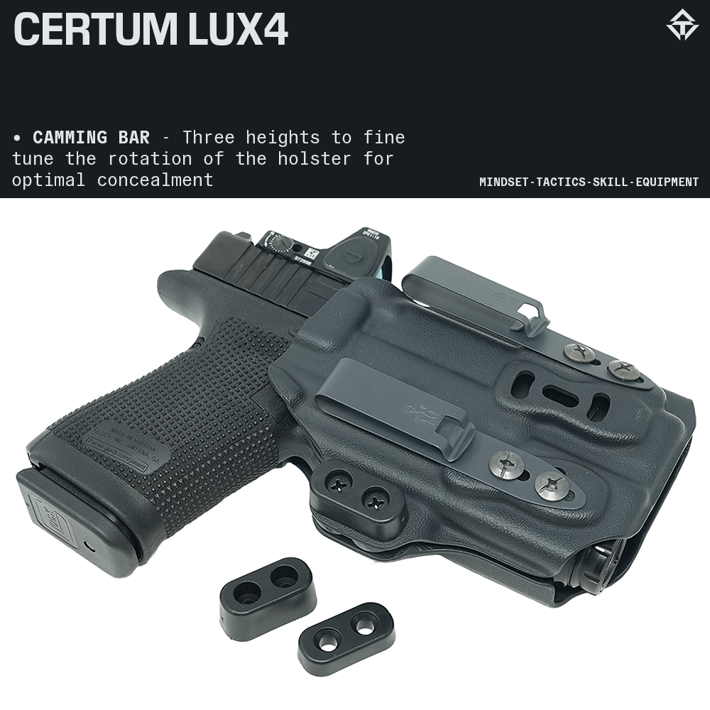 CERTUM LUX4 AIWB/IWB for GLOCK