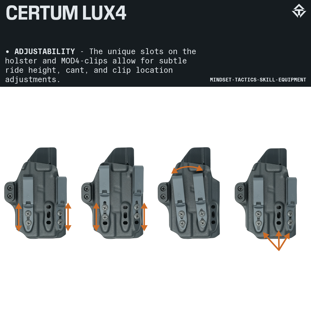 CERTUM LUX4 AIWB/IWB for SPRINGFIELD ARMORY