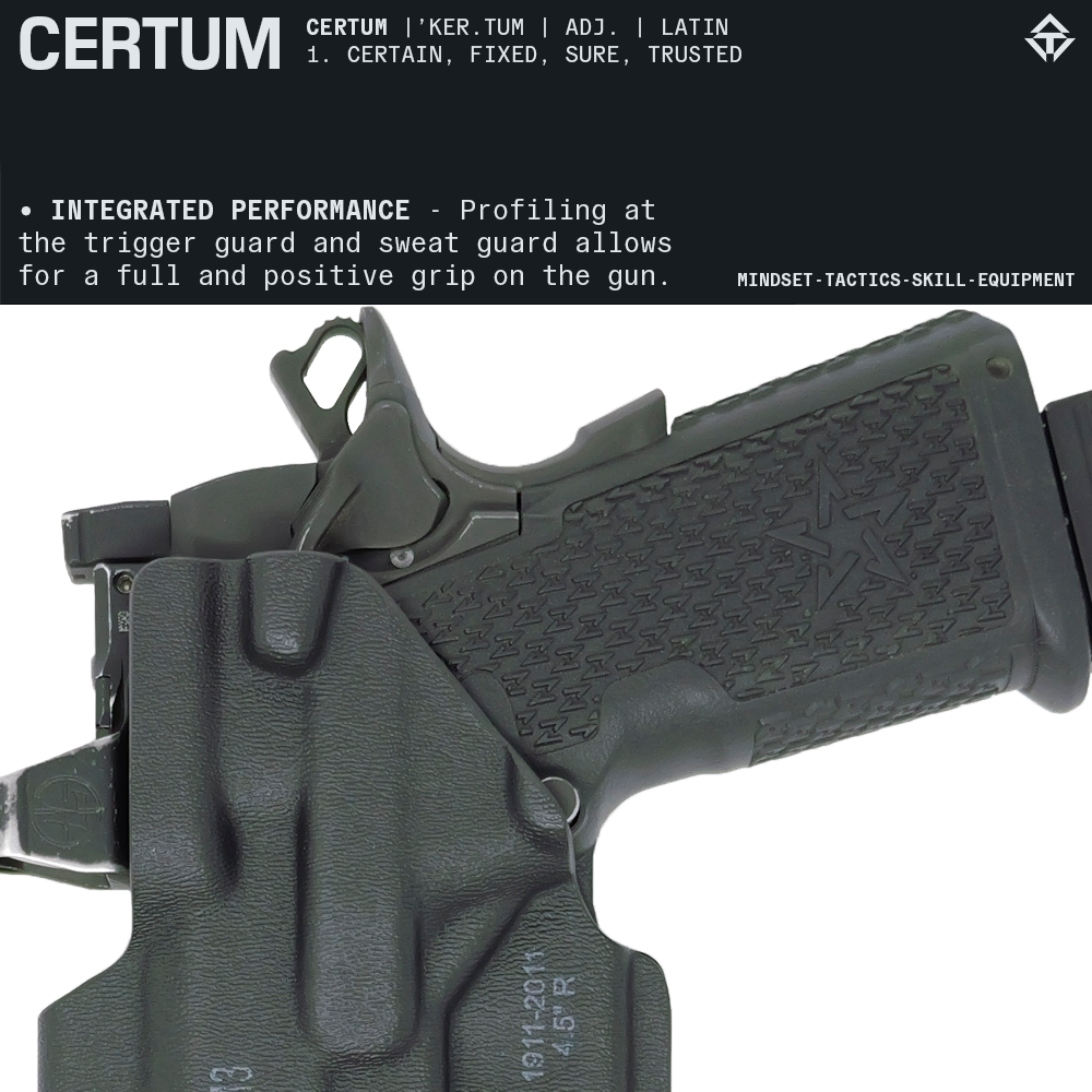 CERTUM3 IWB/AIWB Holster for STACCATO