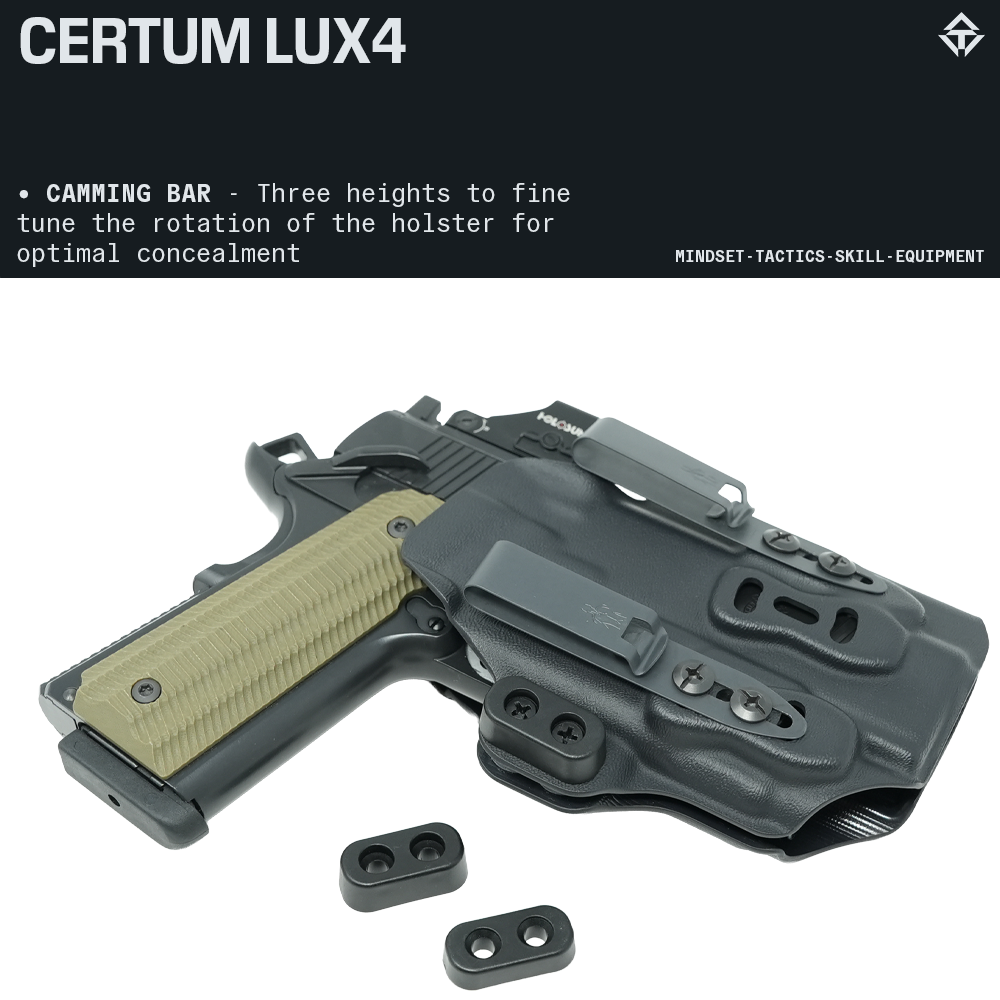 CERTUM LUX4 AIWB/IWB for 1911/2011