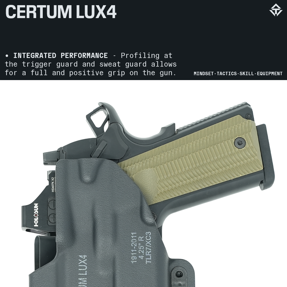 CERTUM LUX4 AIWB/IWB for 1911/2011