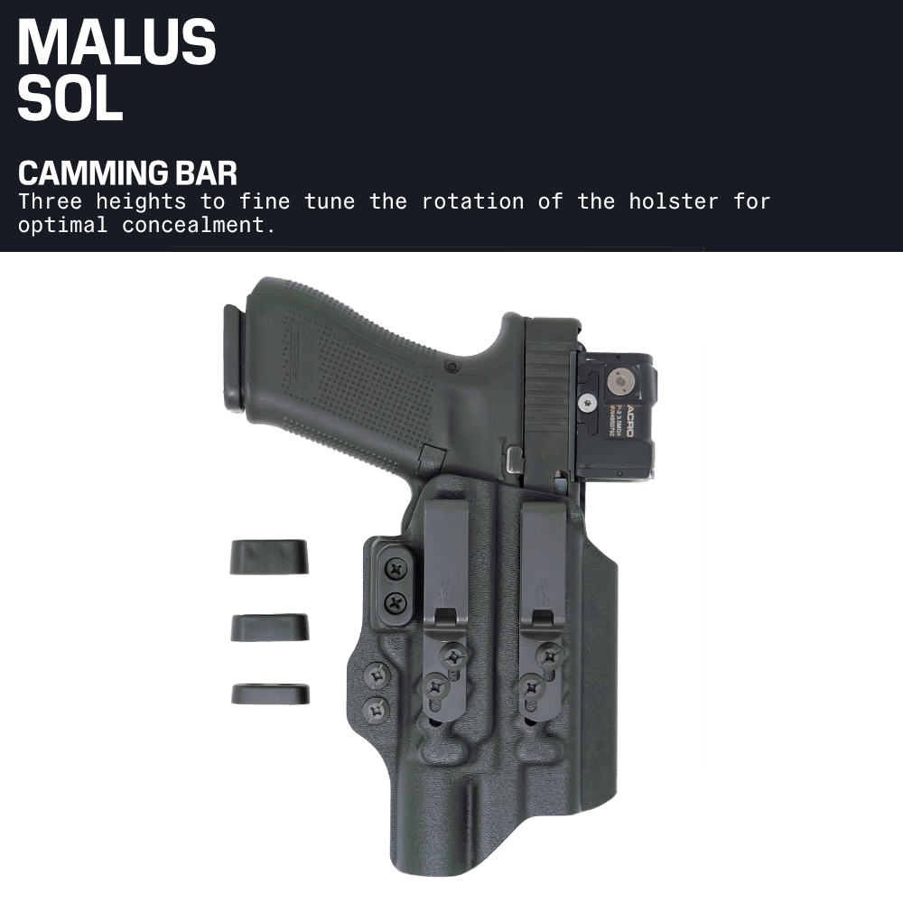 MALUS SOL AIWB Holster for GLOCK - Tenicor