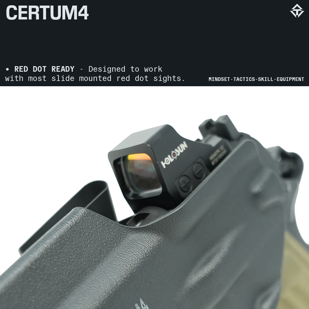 CERTUM4 AIWB/IWB for 1911 (RAIL) & 2011