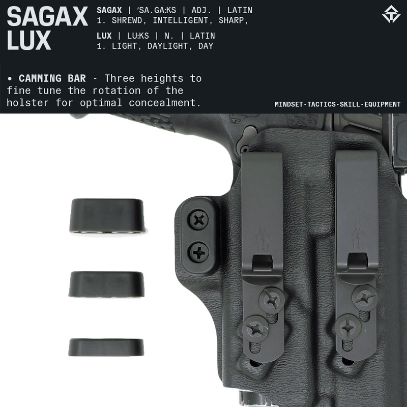 SAGAX LUX2 AIWB Holster for STACCATO