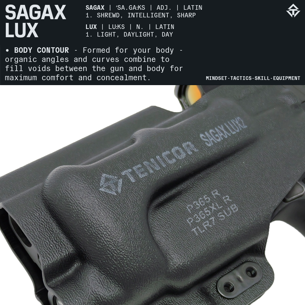 SAGAX LUX2 AIWB Holster for SIG SAUER