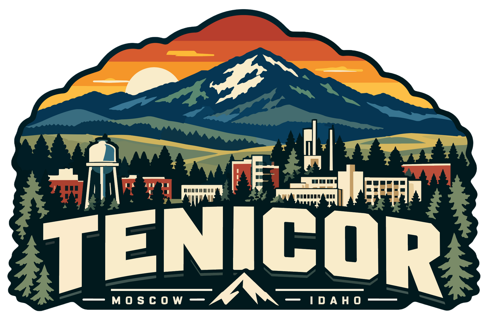 Tenicor Stickers