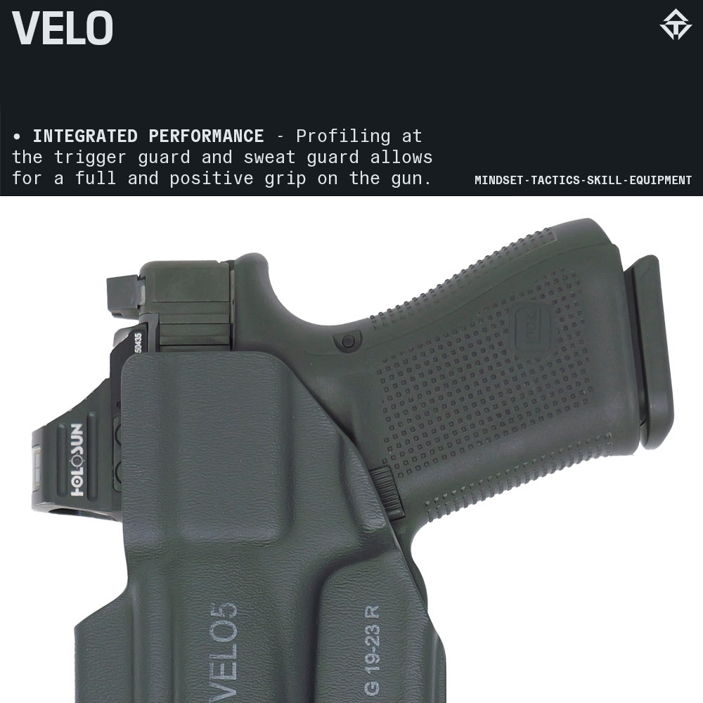 VELO5 AIWB Holster for GLOCK Color Run