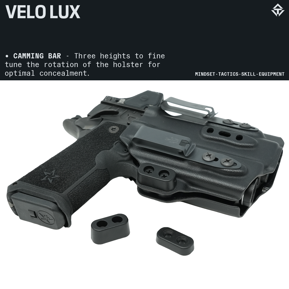 VELO LUX AIWB Holster for STACCATO Color Run