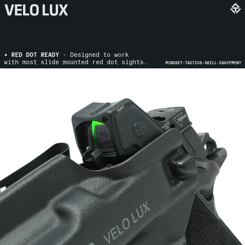 VELO LUX AIWB Holster for STACCATO Color Run