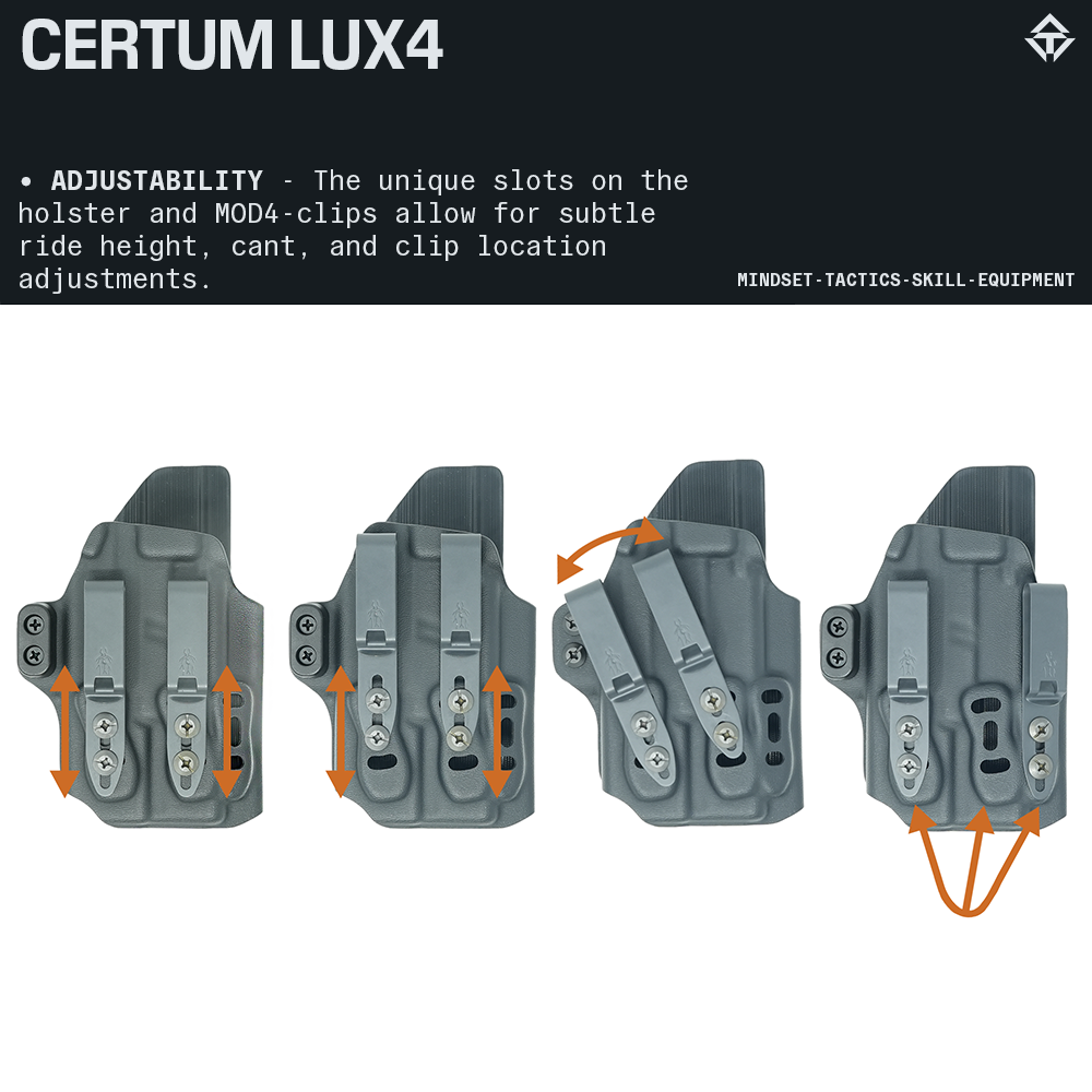 CERTUM LUX4 AIWB/IWB for SIG SAUER