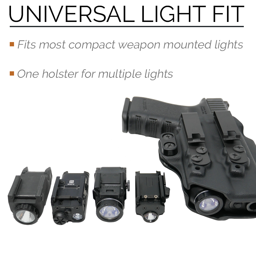 CERTUM LUX2 IWB/AIWB Holster for GLOCK Color Run