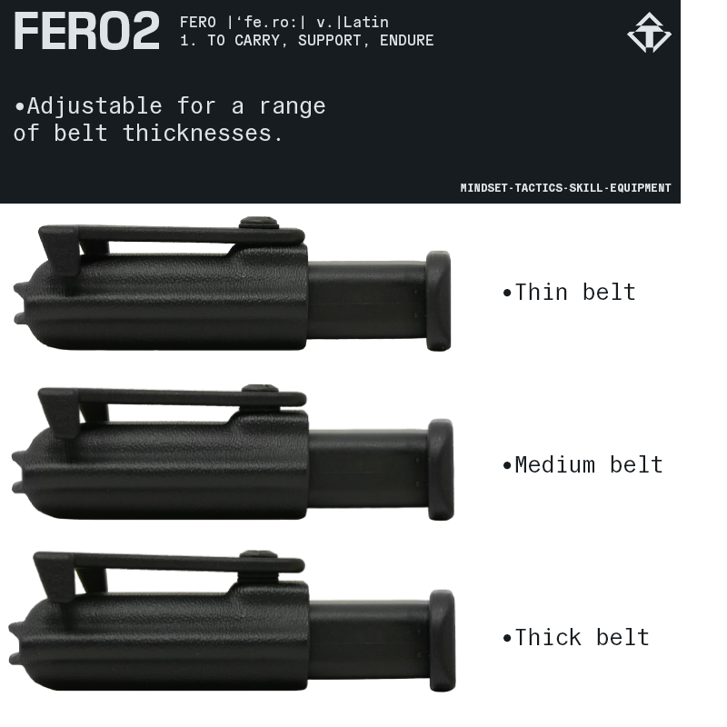FERO2 OWB Mag Pouch Color Run