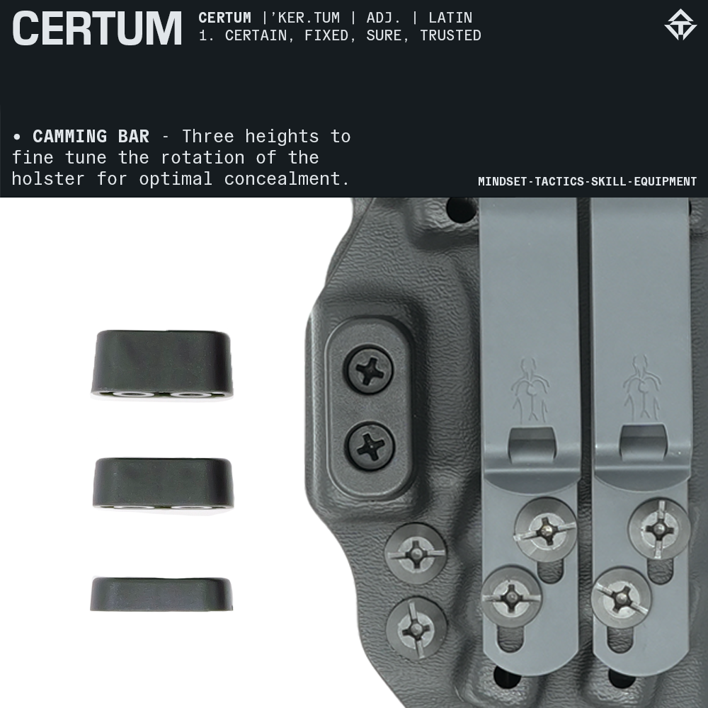 CERTUM3 IWB/AIWB Holster for SPRINGFIELD ARMORY Color Run