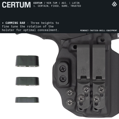 CERTUM3 IWB/AIWB Holster for HECKLER & KOCH