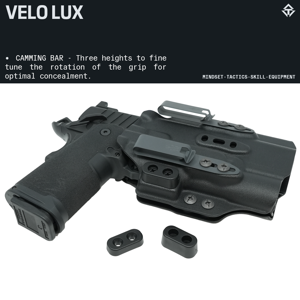 VELO LUX AIWB Holster for 2011/1911 Color Run