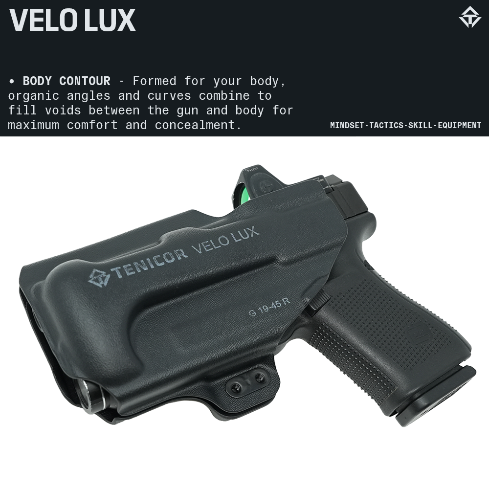 VELO LUX AIWB Holster for GLOCK Color Run
