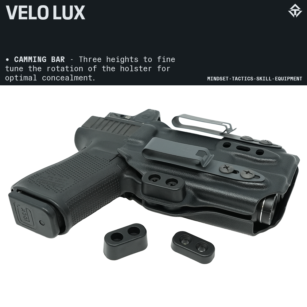 VELO LUX AIWB Holster for GLOCK Color Run
