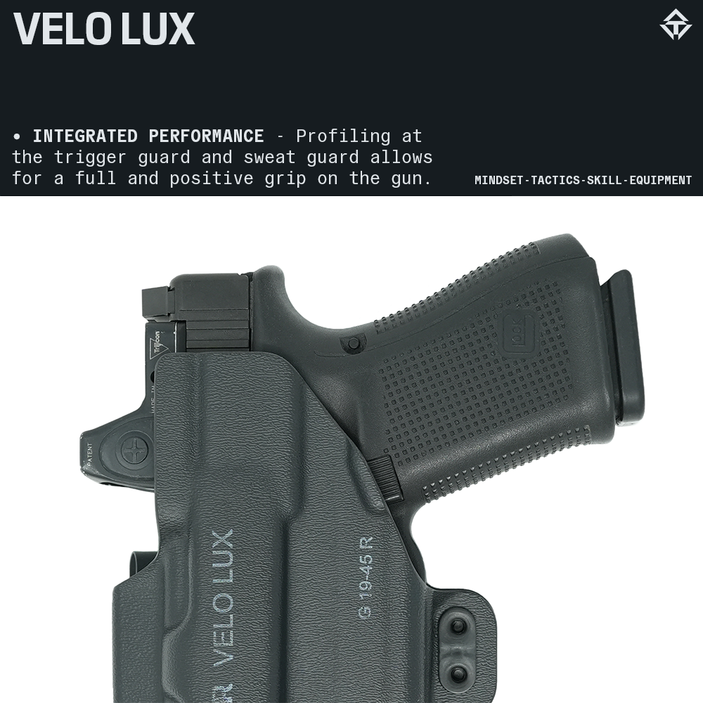 VELO LUX AIWB Holster for GLOCK