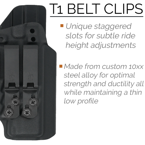 CERTUM3 IWB/AIWB Holster for GLOCK - Tenicor